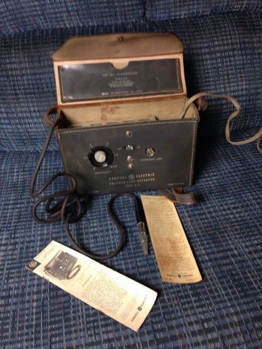 Vintage General Electric Halogen Leak Detector Type H-7 Steampunk Look