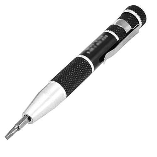One Pen Handle w 9pcs Precision Screwdriver Bit Set Xmas Gift
