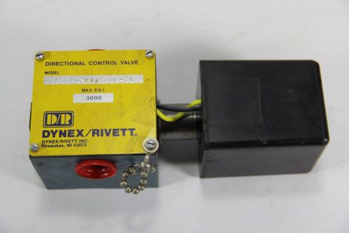 Dynex Rivett 6540-02-115/DF-71 Directional Control Valve, 3000PSI