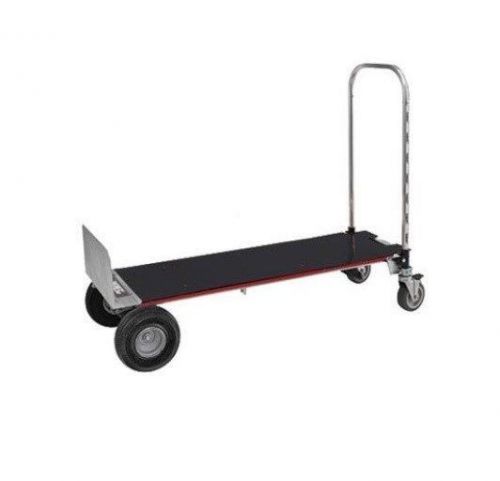 Magliner gemini xlsp hand truck with black polyurethane deck plate for sale