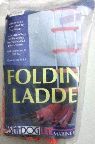 Sea dog line folding ladder (5 steps) - marine hardware for sale