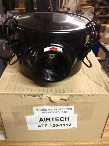 New - airtech atf-125-1112 in-line vacuum filter for sale
