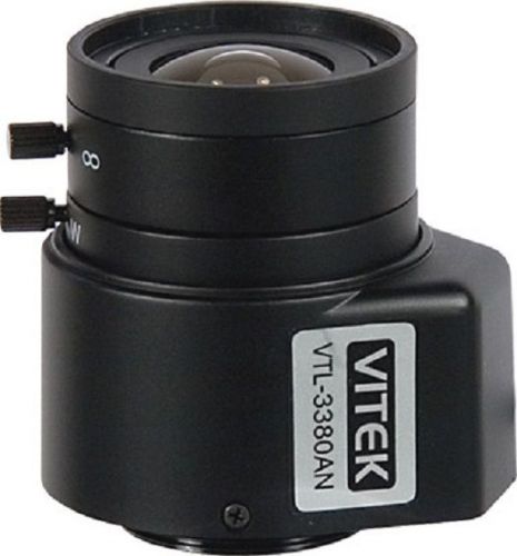 Vitek vtl-330an 1/3&#034; 3.3-8.0mm dc auto iris lens for sale
