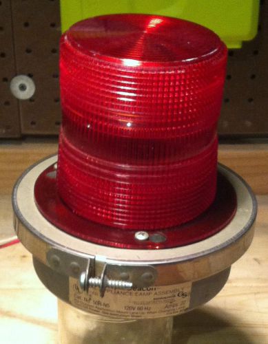 Adaptabeacon Visual Signaling Appliance 50R-N5 Outdoor Industrial Light Red