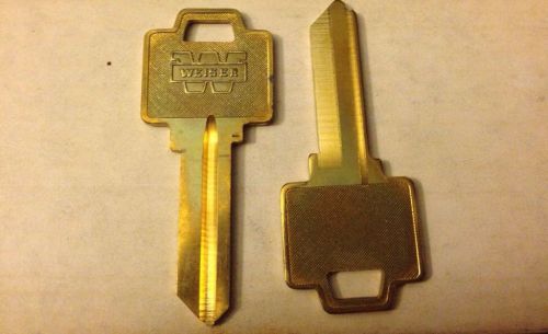 50 – Weiser 5 Pin Key Blanks, #1555B, Brass- NEW