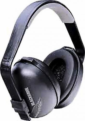 Tasco Blackhawk 2700 Noise Reduction Over-The-Head Earmuffs, Balck &amp; Silver, New