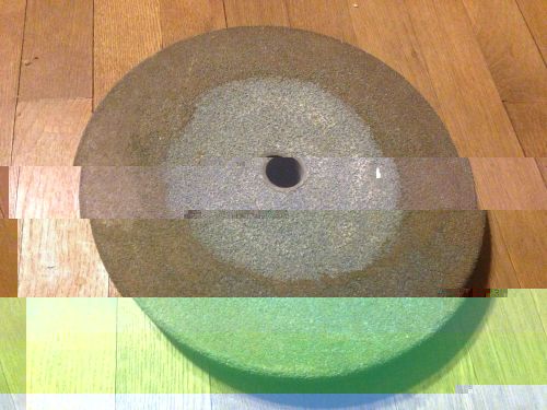 Grinding Wheel Stone 10 1/2 x1 1/2 with 1 inch center hole, new old stock