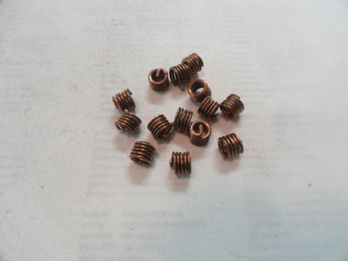 10-32 x 1.5d (.285&#034;) phosphorous bronze screw lock inserts, 3585-3bn-0285 for sale