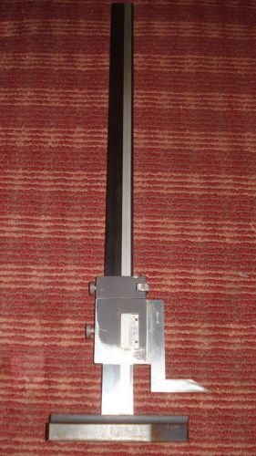BROWN &amp; SHARPE 18 INCH HEIGHT GAGE NO. 586 MADE IN U.S.A.