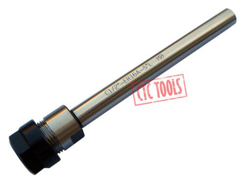 Er16 1/2&#034; straight shank collet chuck cnc milling lathe tool &amp; workholding #f89 for sale