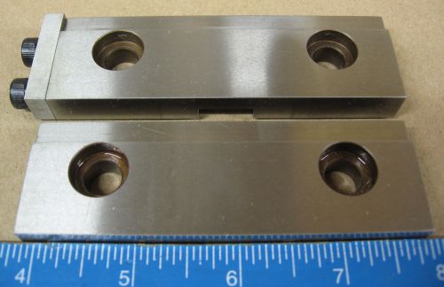Pair of kurt angle lock type 4 inch vise step jaws for sale