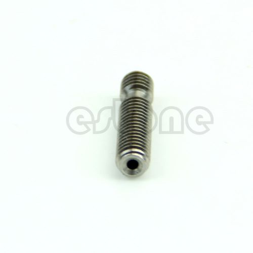 Nozzle M6x26 Stainless Steel Throat Fr Reprap 3D Printer Extruder Hot End 1.75mm
