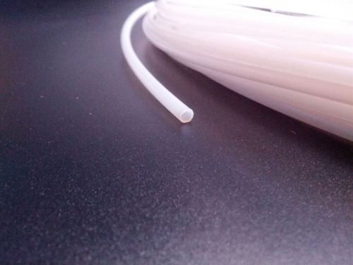 PTFE Bowden Tubing 2mm ID, 3mm OD, 30 cm (12in) Long, Cut to Size
