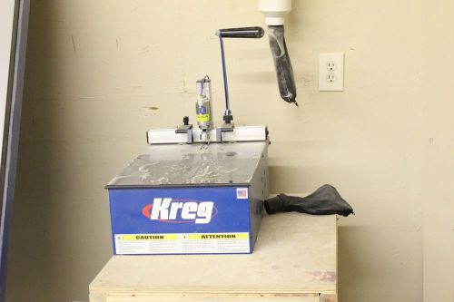 Kregg Pocket Machine for Cabinets with Automatic Oiler