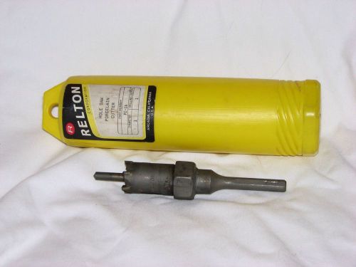 Relton 1&#034; porcelain cutter hole saw for sale