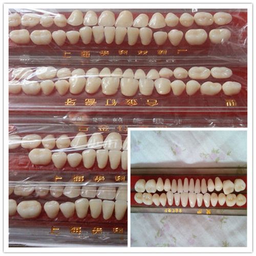 Alloy Pin Porcelain Tooth Dentist Supplies Colors Shade Artificial Teeth LJN