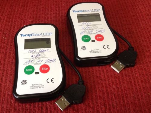 Sensitech - TempTale 4 USB - Temperature Monitor - Two (2)