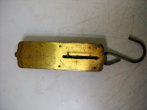 USED John Chatillon &amp; Sons 50 lb. mechanical spring scale Type 100
