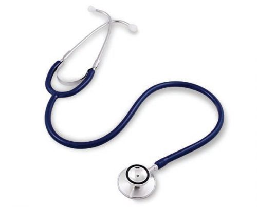 MedSource Stethoscope, MS-70022, Blue, Single Head, Single Tube, **NEW**