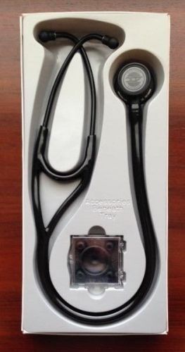 Adc adscope stethoscope 28&#034; black/black #601st new/box littmann cardiology iii for sale