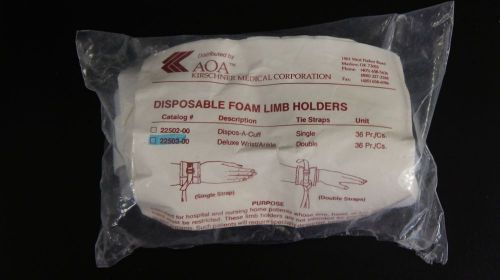 AOA KIRSCHNER 22503-00 Deluxe Wrist/Ankle Double Foam Limb Holders