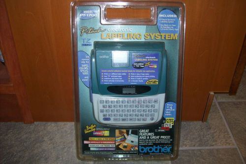 Brother P-Touch PT-1700 Label Maker New in Sealed Package