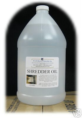 PREMIUM Paper Shredder Oil - 1 gallon bottle