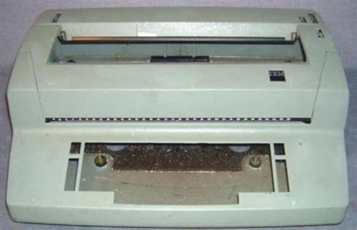 Empty IBM Electric Typewriter Casing-Green In Color