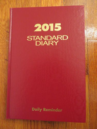 2015 At-A-Glance Standard Diary SD389 Daily Reminder, Hard Cover, 5.75 x 8.25&#034;