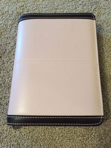 Franklin Covey Pink And Brown Compact Size Planner