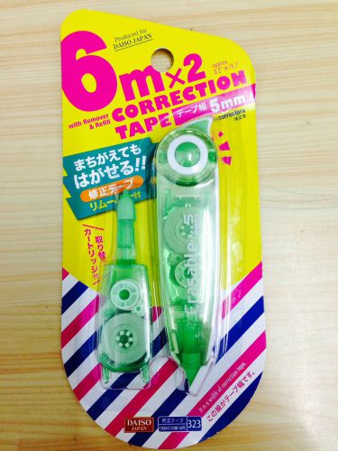 DAISO JAPAN 5mm CORRECIOTN TAPE WITH REMOVER &amp; 1 REFILL