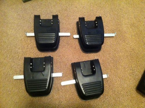 Set of 4 Office Depot 2 Hole Punch - Black - Punches Up To 20 Sheets - 825-307