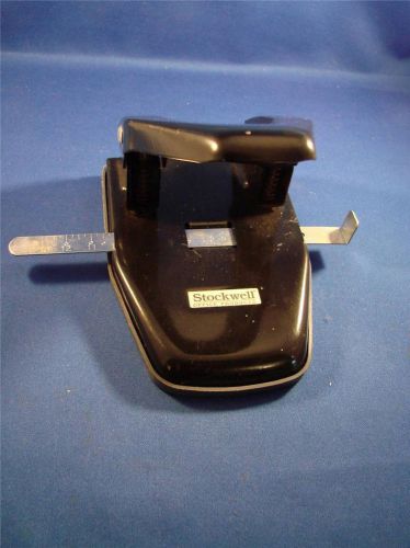 Stockwell Office Products Two Hole Punch With Bar