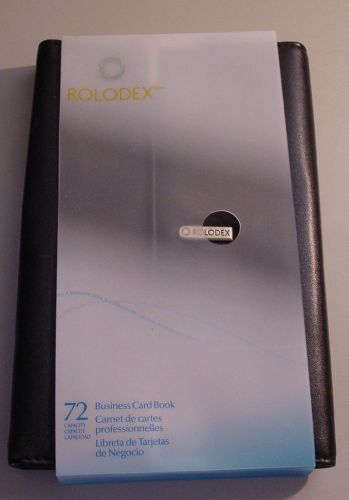 Rolodex - NEW - 72 Business Card Book - 82340