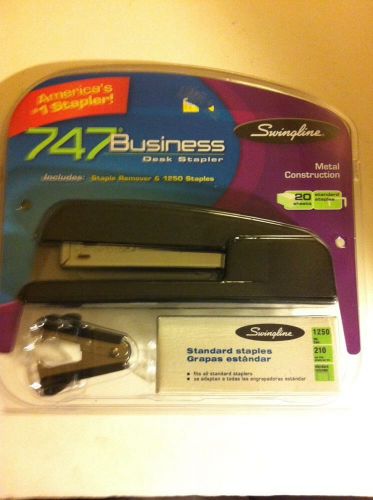 Business stapler desk swingline 747 includes staple remover &amp; staples 20 sheets for sale