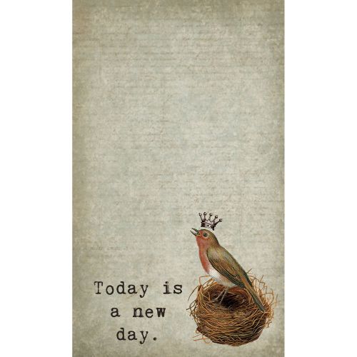 Primitives by Kathy Co. Today is a New Day Mini Notepad