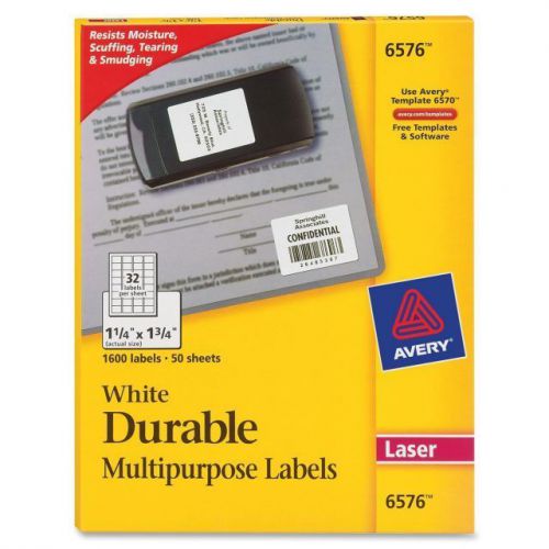 Avery Permanent Durable Multipurpose Labels - AVE6576