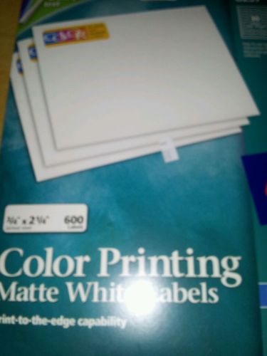 Avery Color Printing Return Address Labels For InkJet Printers - 8257