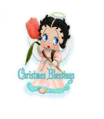 30 Return Address Labels Betty Boop Christmas Buy 3 get 1 free (bb68)
