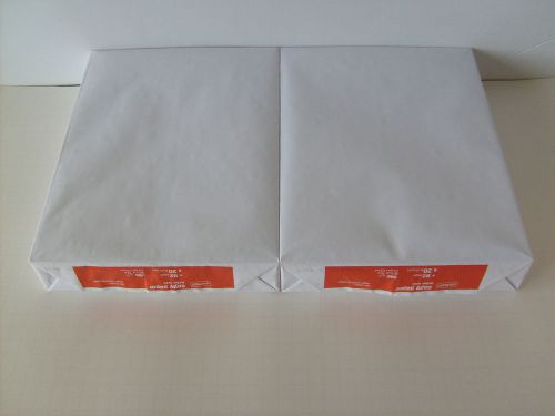 Staples 8.5&#034; x 11&#034; copy printing paper 2-ream case 500 x 2 = 1000 sheets not hp for sale