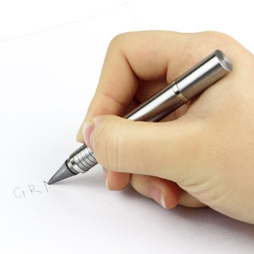 Stainless steel alloy pen without ink pen cap powerful magnetic writing pen for sale