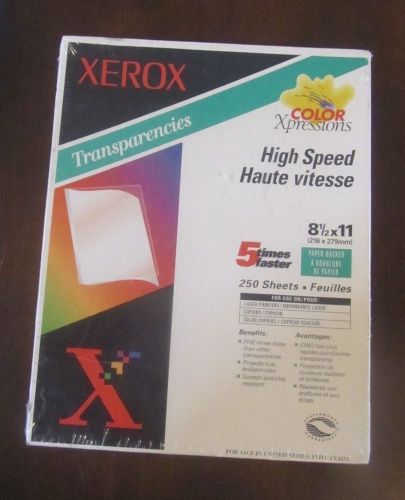 Xerox Color Xpressions High Speed Transparencies 250 Sheets