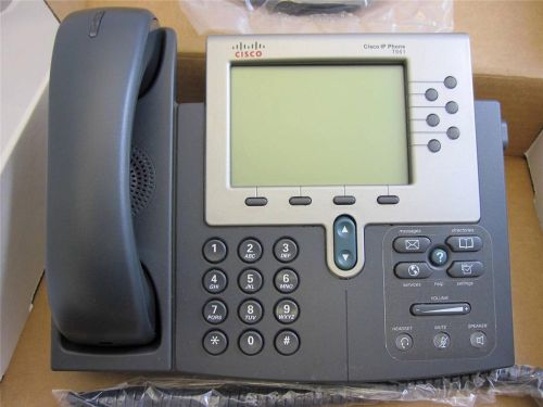 Cisco CP-7961G VoIP Business Class Desktop Phone Grade-A Refurbished #01W004