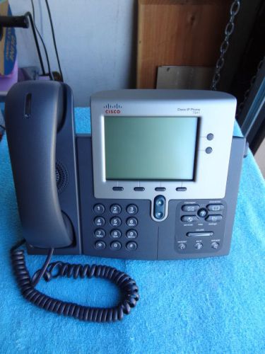 Cisco LCD VoIP Speakerphone Business Office System IP Phone 7941G CP-7941G Used