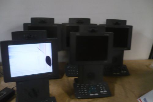 LOT OF 5 Cisco CP-7985G IP Video Conference Phone  BASE ONLY..MUST READ AD
