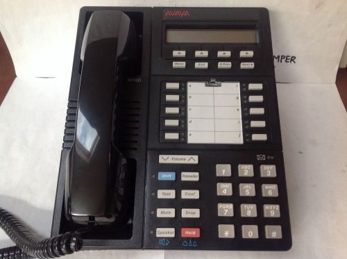 AVAYA 8410D Digital Display Telephone, Black, New in Box