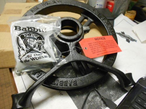 New babbitt adjustable sprocket rim with chain guide size 2-1/2 for sale