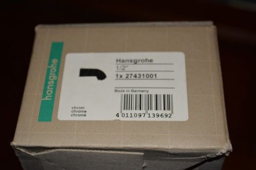NIB New -  Hansgrohe Shower Power Shower Arms - 27431001 - CHROME