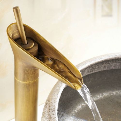 Luxury copper rotation Single Handle faucet basin sink mixer tap
