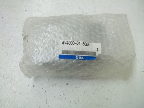 SMC AV4000-04-5GB SOLENOID VALVE *NEW OUT OF A BOX*